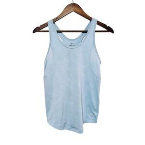 Nike Dri-FIT Tank Top Light Blue Lightweight Breathable Womens Size Small